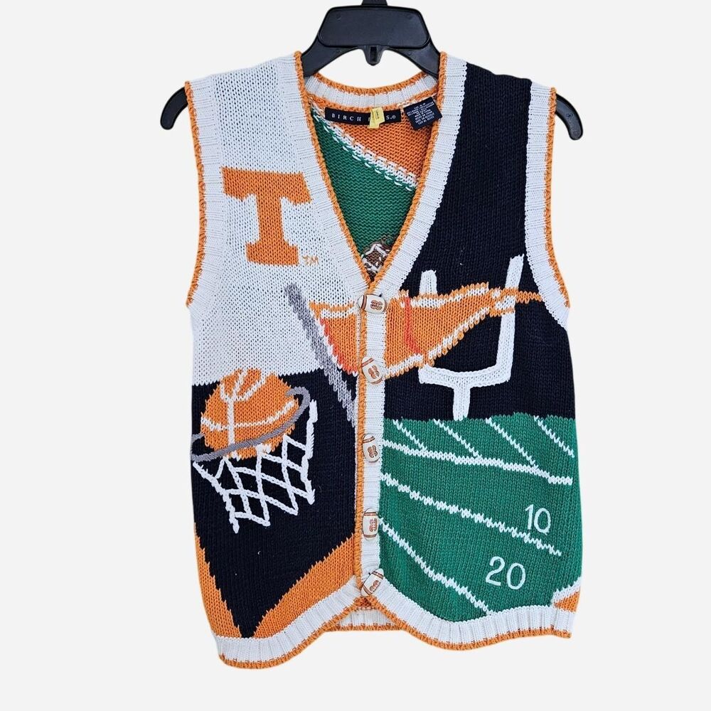 90s university of tennessee volunteers vols sweater vest